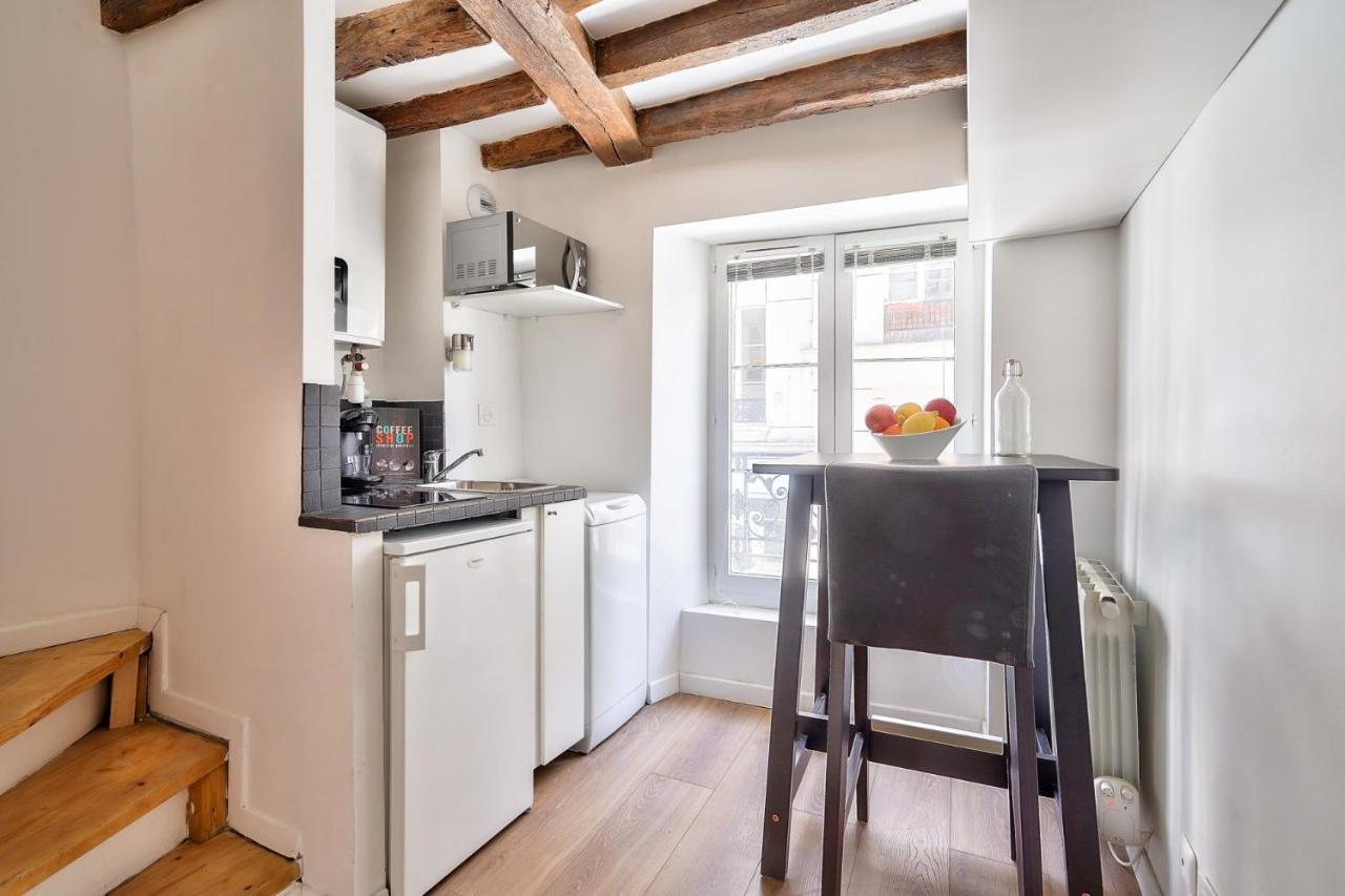 Cute And New Studio Duplex In The Heart Of Parigi Esterno foto
