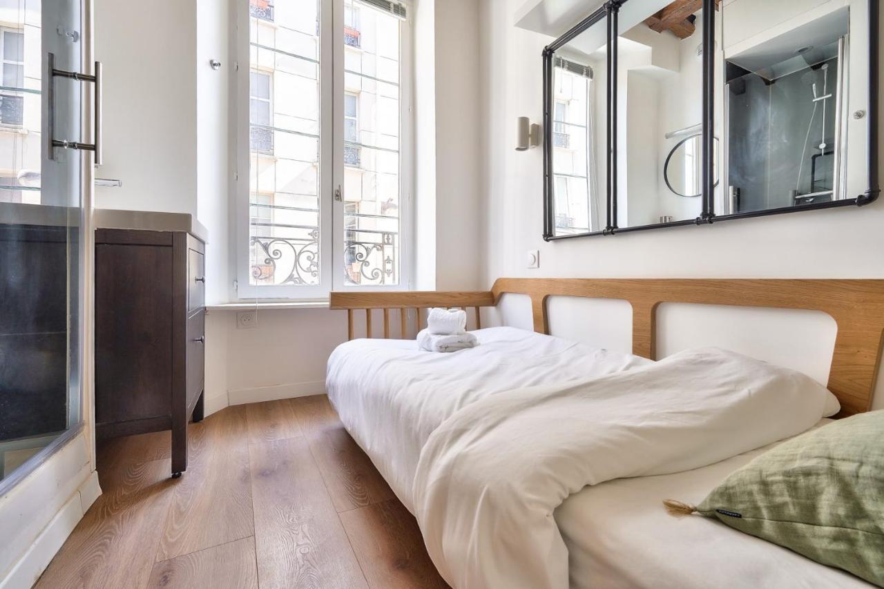 Cute And New Studio Duplex In The Heart Of Parigi Esterno foto