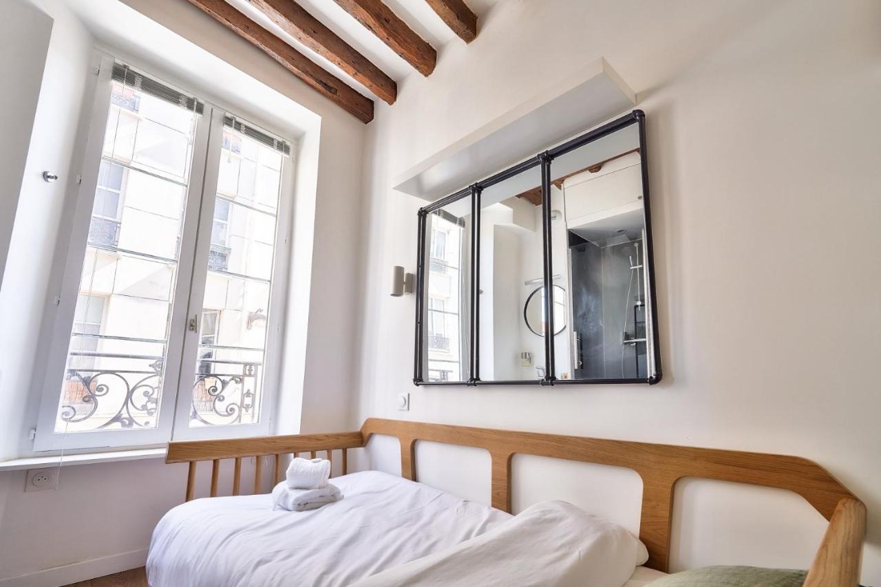 Cute And New Studio Duplex In The Heart Of Parigi Esterno foto