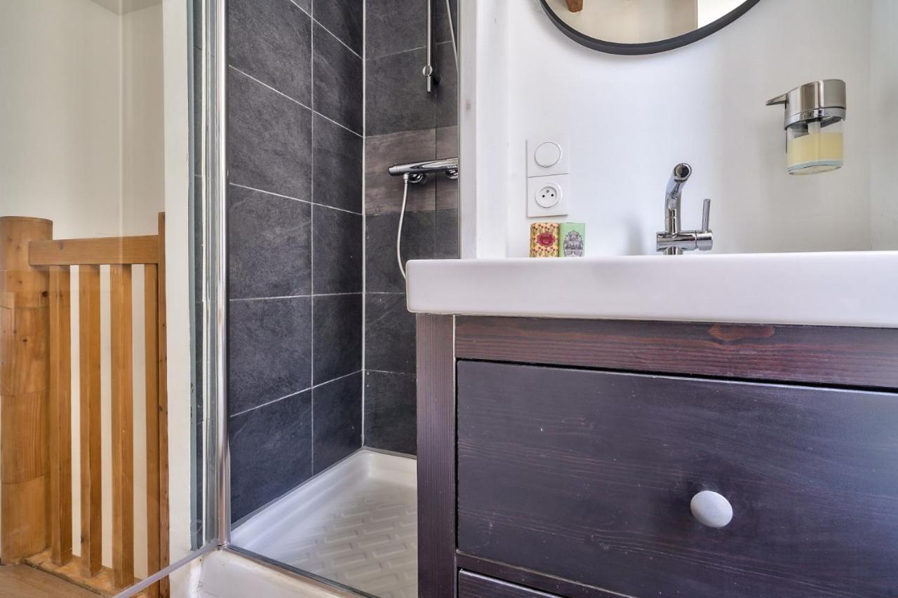 Cute And New Studio Duplex In The Heart Of Parigi Esterno foto