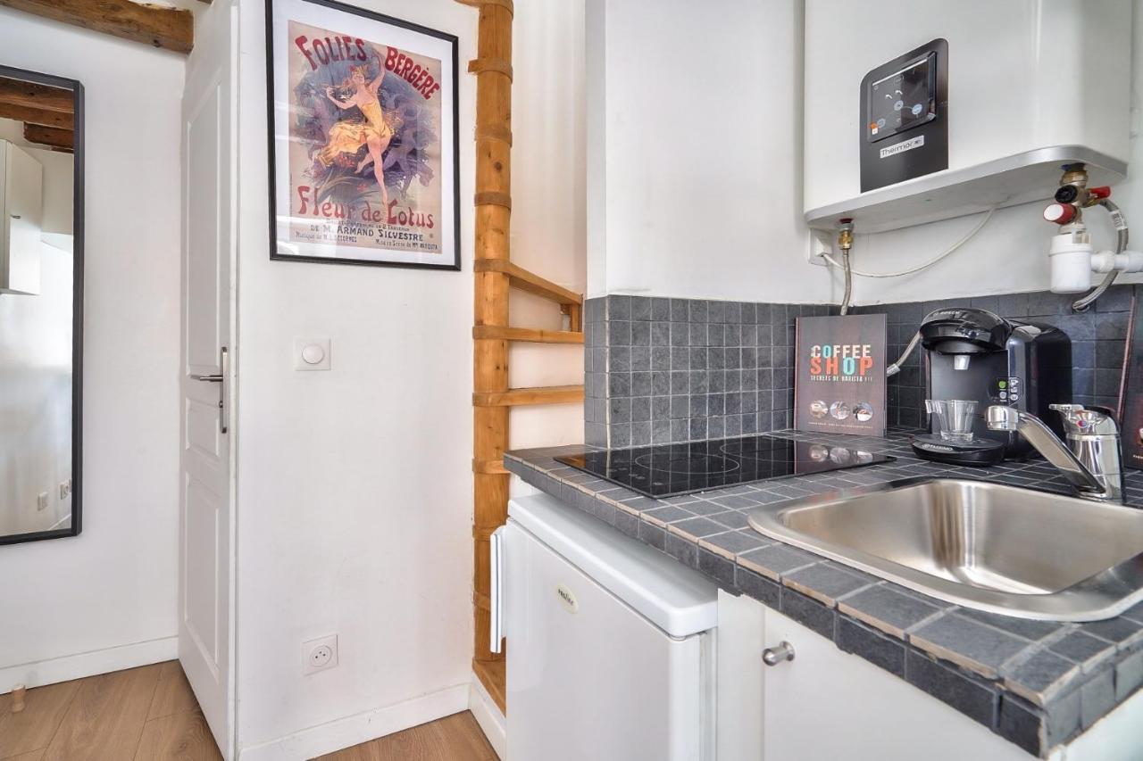 Cute And New Studio Duplex In The Heart Of Parigi Esterno foto