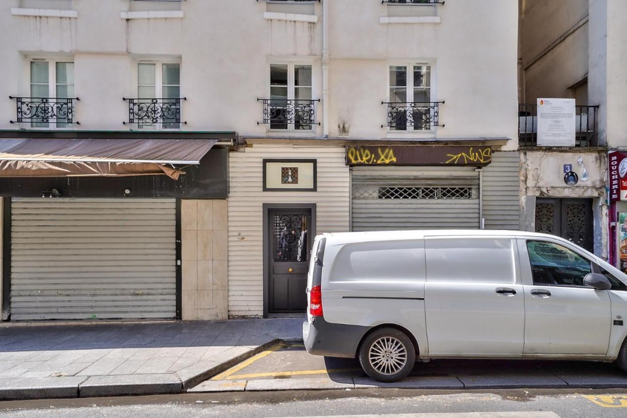 Cute And New Studio Duplex In The Heart Of Parigi Esterno foto