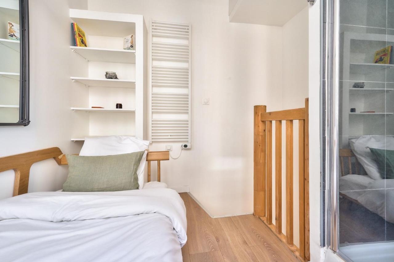 Cute And New Studio Duplex In The Heart Of Parigi Esterno foto